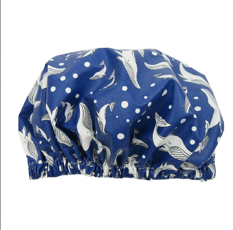 Whale Shower Cap