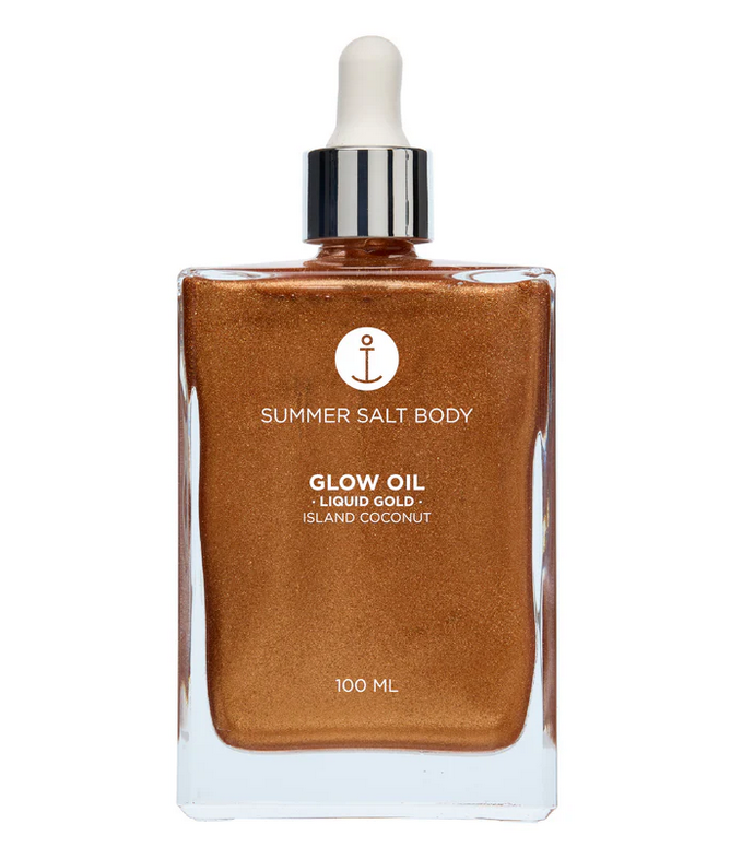 Summer Salt Body Glow Oil Island Coconut