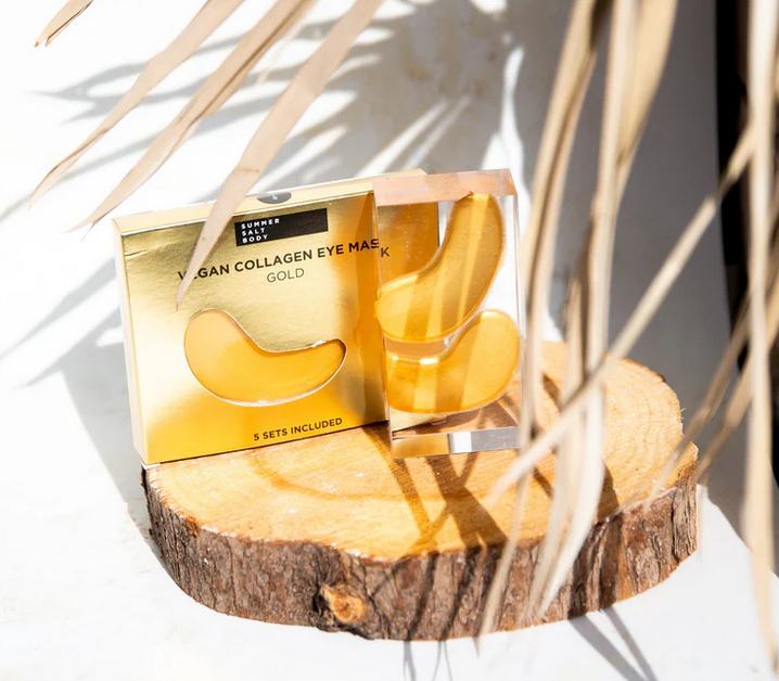 Summer Salt Body Vegan Collagen Gold Eye Mask 5 Pack