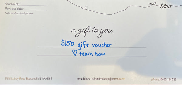 $150 Gift Voucher