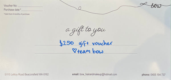 $250 Gift Voucher