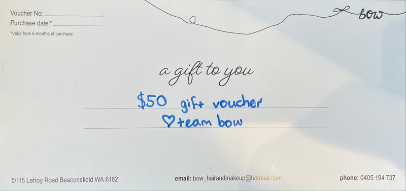 $50 Gift Voucher